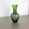 Large Vintage Pop Art Green Vase from Opaline Florence, Italy 2