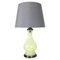 Opaline Murano Glass Lime Table Light by Cenedese, 1960s, Image 1