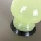 Lime Opalglas Murano Glas Tischlampe von Cenedese, 1960er 7