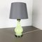 Opaline Murano Glass Lime Table Light by Cenedese, 1960s 2