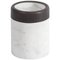 He & Lei Pen Holder in White Carrara Marble by Vincent Van Duysen for Salvatori 2