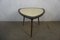 Mid-Century Kidney Table with Unusual Glass Top 1