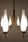 Italian Mid-Century Modern Ten Light Chandelier Attributed to Stilnovo, 1950s 18
