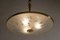 Grande Lampe à Suspension Disque Mid-Century par Pietro Chiesa pour Fontana Arte, 1940s 3