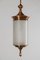 Lámpara colgante italiana Mid-Century atribuida a Oscar Torlasco, años 50, Imagen 7