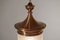Lámpara colgante italiana Mid-Century atribuida a Oscar Torlasco, años 50, Imagen 11