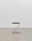 PH Snake Stool, Chrome, Aniline Leather Black, Full Leather Upholstery, Image 1