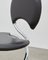 PH Snake Chair, Chrome, Aniline Leather Black, Full Leather Upholstery, Image 2