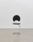 PH Snake Chair, Chrome, Aniline Leather Black, Full Leather Upholstery 1