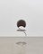 PH Snake Chair, Chrome, Aniline Leather Mocca, Leather Upholstery, Visible Tubes, Image 1