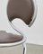 PH Snake Chair, Chrome, Aniline Leather Mocca, Leather Upholstery, Visible Tubes 2