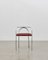 PH Chair, Chrome, Aniline Leather Indianred 1