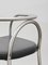 PH Chair, Chrome, Aniline Leather Black, Image 2