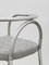 PH Chair, Chrome, Hallingdal Light Grey 126 2