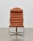 PH Lounge Chair, Chrome, Aniline Leather Walnut, Image 1