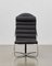 PH Lounge Chair, Chrome, Aniline Leather Black, Image 1