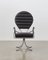 PH Pope Chair, Chrome, Aniline Leather Black, Image 1