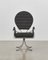 Silla PH Pope, cromo, Hallingdal negro 190, Imagen 1