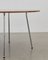 PH Dining Table, D1270mm, Chrome, Natural Oak Veneer Table Plate, Veneered Edge, Image 2