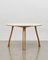 PH Axe Table, Natural Oak Legs, Laminated Plate, Without Lamp 2