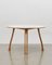 PH Axe Table, Natural Oak Legs, Laminated Plate, Without Lamp, Image 2