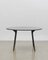 Tavolo PH Circle, D1270mm, gambe in legno di quercia nero, piatto e bordo impiallacciati, Immagine 1
