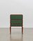 Cassettiera piccola PH con gambe in legno, impiallacciata in mogano, pelle verde e cassetti in frassino di Poul Henningsen, Immagine 1