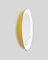 PH Mirror Yellow Painted Satin Matte with On/Off Pull Cord & PH Initials 1