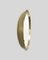 PH Mirror, Brushed Brass with On/Off Pull Cord & PH Initials, Image 1