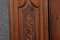 Small Baroque 1-Door Cabinet in Oak, 18th Century, Image 9