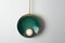 Emerald Oyster Wall Mounted Lamp by Carla Baz 2