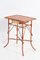 Tavolino da tè Art Nouveau in simil bambù, inizio XX secolo, Immagine 5
