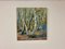 Trees, 1960s, Oil on Canvas, Framed 8