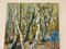Trees, 1960s, Oil on Canvas, Framed 3
