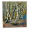 Árboles, años 60, óleo sobre lienzo, enmarcado, Imagen 1