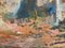 Árboles, años 60, óleo sobre lienzo, enmarcado, Imagen 2