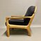 Scandinavian Black Lounge Chair, 1960s 5