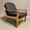Scandinavian Black Lounge Chair, 1960s 3