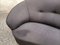 Gray Fabric Conical Wood 2-Seater Sofa Design, 1950s, Image 5
