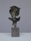 Abstrakte Skulptur, 1970er, Bronze & Granit 6