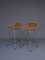 Chromed Steel and Rattan Bar Stools from Rohé Noordwolde, 1960s, Set of 2 3