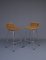 Chromed Steel and Rattan Bar Stools from Rohé Noordwolde, 1960s, Set of 2, Image 1