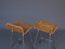 Chromed Steel and Rattan Bar Stools from Rohé Noordwolde, 1960s, Set of 2 3