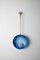 Blaue Oyster Wandlampe von Carla Baz 3