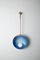Blaue Oyster Wandlampe von Carla Baz 1