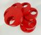 Red Plastic Umbrella Stand by Giancarlo Piretti for Castelli / Anonima Castelli, 1970s 3