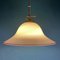 Vintage Beige Murano Glass Pendant Lamp from De Majo, Italy, 1970s, Image 11