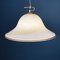 Lampe à Suspension Vintage en Verre de Murano Beige de De Majo, Italie, 1970s 4