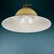 Vintage Beige Murano Glass Pendant Lamp from De Majo, Italy, 1970s, Image 8