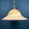 Lampe à Suspension Vintage en Verre de Murano Beige de De Majo, Italie, 1970s 9